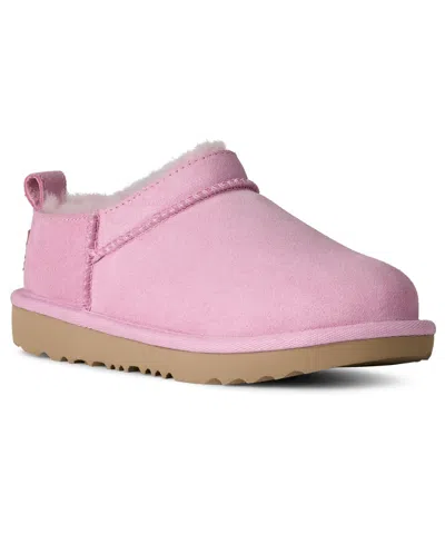 Ugg Kids Pull Tab Classic Boot In Pink