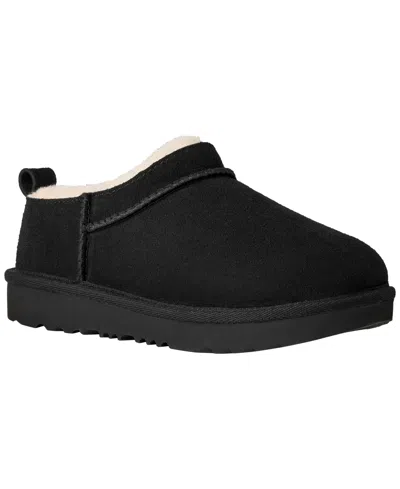 Ugg Kids Pull Tab Classic Boot In Black