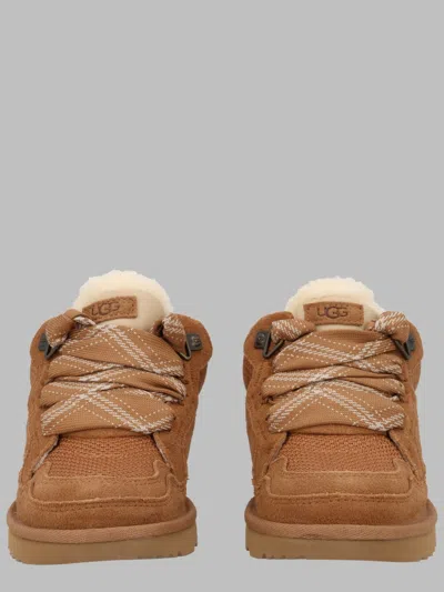 Ugg Kids' Shearling-lined Classic Boots In Brown
