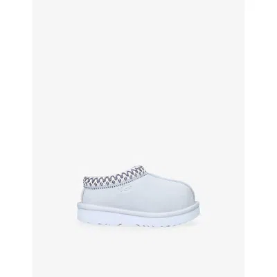 Ugg Kids' Tasman Ii Suede Slippe In Blue