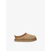 Ugg Brown Kids' Tazz Dazzle Suede Slippers Eur 36 /3.5 Uk In Brown