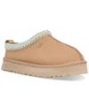 Ugg Beige Kids' Tazz Braided-trim Suede And Shearling Slippers In Sand