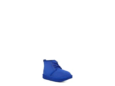 Ugg Kids  Neumel Ii 1017320k-420 Blue Wool Round Toe Ankle Boots Jobb852