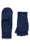 Ugg ® Knit Flip Mitten In Navy/navy