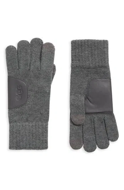 Ugg ® Knit Gloves In Gray