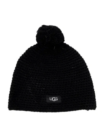 Pre-owned Ugg Knitted Beanie  W/tags In Black