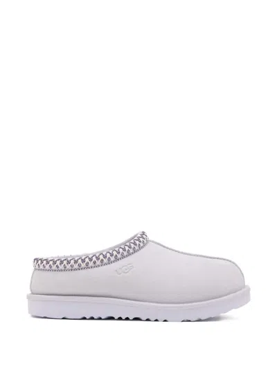 Ugg Kids' Knitted-trim Slippers In Gray