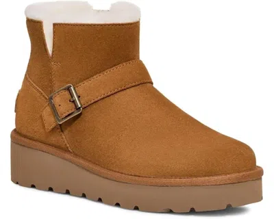 Ugg Koolaburra By  Kelissa Mini Boots Women's Us 9 Chestnut Round Toe Khd1944