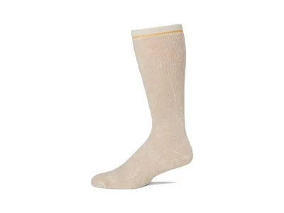 Ugg Kyro Cozy Crew Sock Men's Quarter Length Socks Shoes Marled Mustard Seed: One Size In Silver