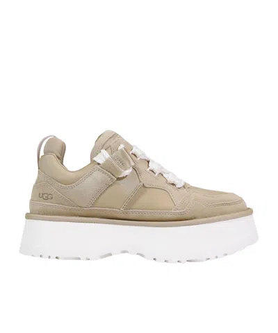 Ugg Lace-up Sneakers In Brown