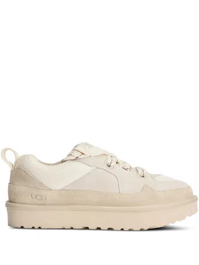 Ugg Lace-up Sneakers In Neutral