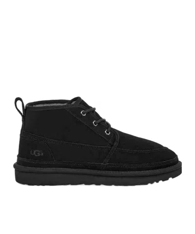 Ugg Neomel Suede Leather Boots In Black
