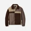 Ugg Lachlan Fluff Jacket In Brown