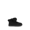 Ugg Leather Ankle Women's Boots In Black