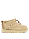 Ugg Classic Ultra Mini Crafted Regenerate Ankle Boots In Multi