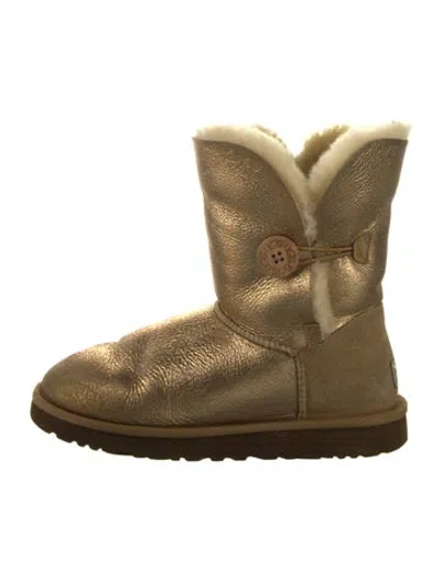 Pre-owned Ugg Leather Boots