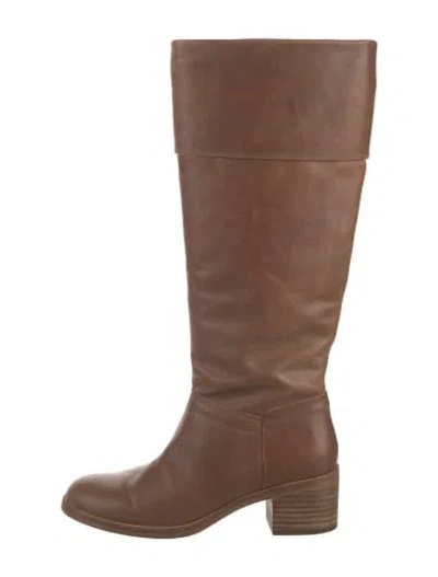 Pre-owned Ugg Leather Boots In Neutrals