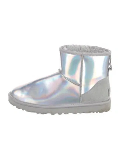 Pre-owned Ugg Leather Printed Boots
