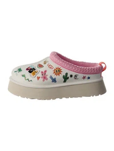 Pre-owned Ugg Leather Printed Mules In Multi