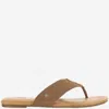 UGG UGG LEATHER SANDALS WITH LOGO