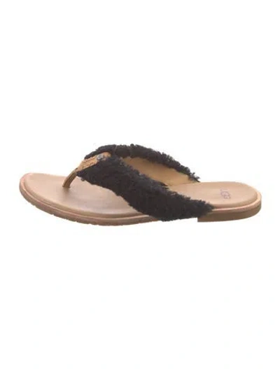 Pre-owned Ugg Leather Slides In Multi