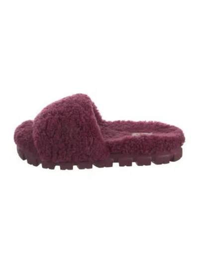 Pre-owned Ugg Leather Slides In Multi