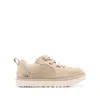 Ugg M Lo Lowmel Sole Sneakers In Soft Suede In Brown