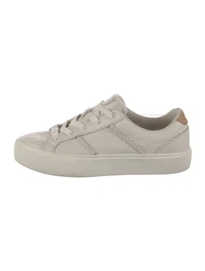Pre-owned Ugg Leather Sneakers In Neutral