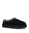 Ugg Tasman Stitch-detail Slippers In Black
