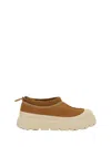 Ugg Tasman Weather Hybrid Chestnut Whitecap Slipper In Chestnut / Whitecap