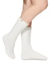 Ugg Teddi Cozy Crew Socks In White