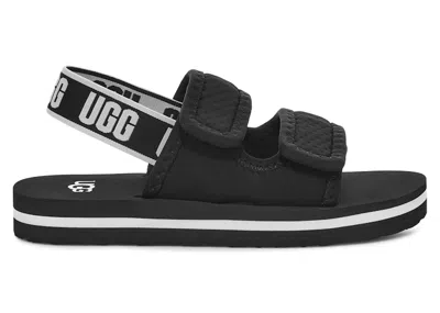 Pre-owned Ugg Lennon Slingback Sandal (kids) Sneakers In Black