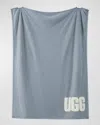 Ugg Lennox Throw Blanket In Blue