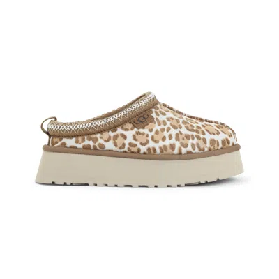 Ugg Leopard Print Logo Mules