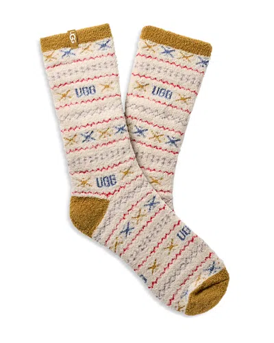 UGG LESLIE FUZZY CREW SOCKS