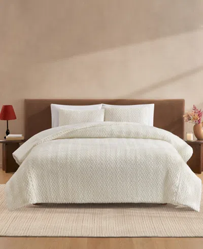 Ugg Lida 3-piece Comforter Set, King In Snow