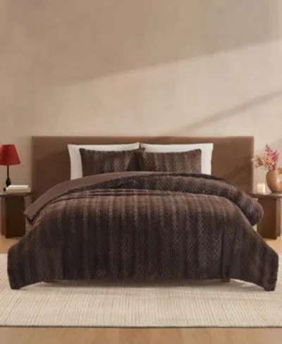 Ugg Lida Cotton 3 Piece Comforter Sets In Snow