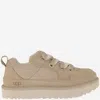 Ugg 'lo Lowmel' Beige Sneakers With Mesh Inserts And Logo On The Side In Beige