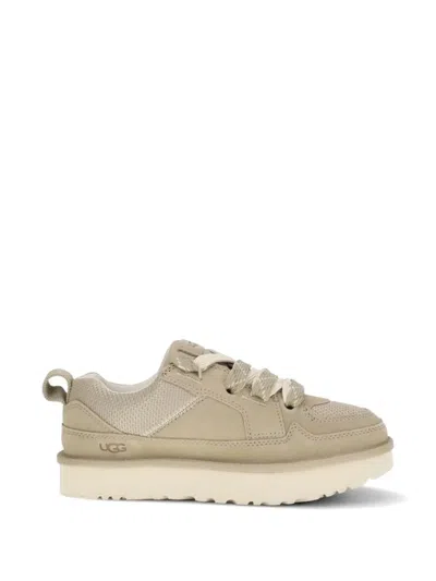 Ugg Lo Lowmel Panelled Low-top Sneakers In Neutral
