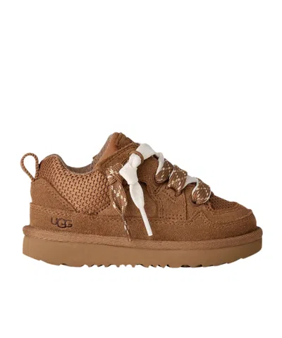 Ugg Lo Lowmel Panelled Sneakers In Brown