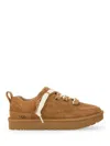 Ugg W Lo Lowmel Suede Sneakers In Blue