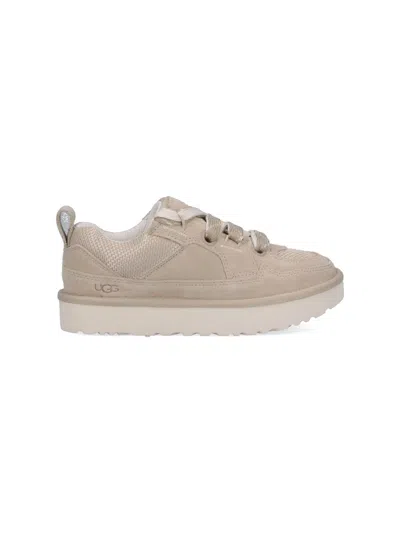 Ugg "lo Lowmel" Sneakers In Beige