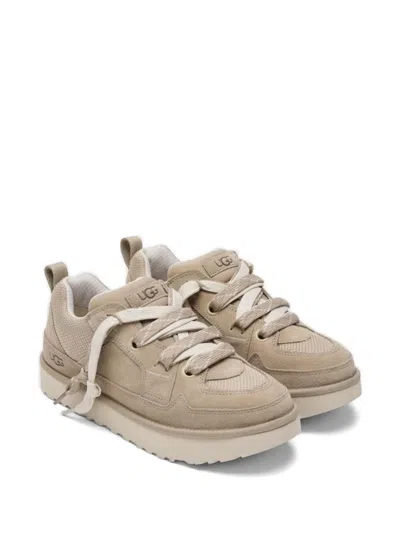 Ugg Lo Lowmel Sneakers In Nude