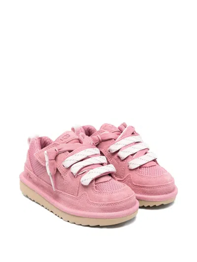 Ugg Kids' Lo Lowmel Sneakers In Pink
