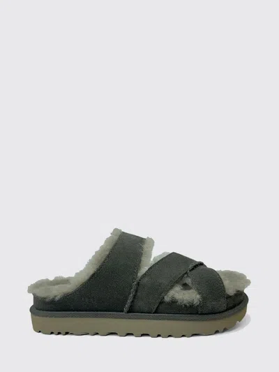 Ugg Loafer Woman Color Grey In Gray