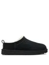 Ugg Micro Slippers With Flat Platform Sole In Black