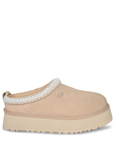 Ugg Loafers In Beige Suede