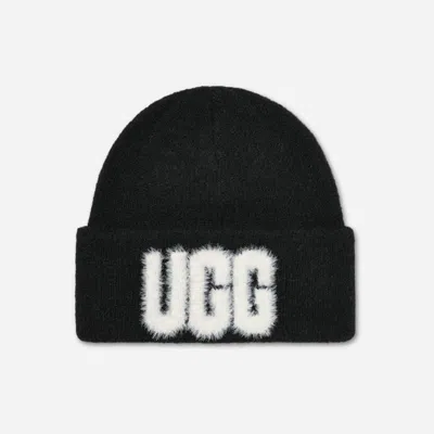 Ugg ® Logo Beanie In Black