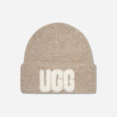 Ugg ® Logo Beanie In Cream