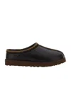 Ugg Black Tasman Slides In Black